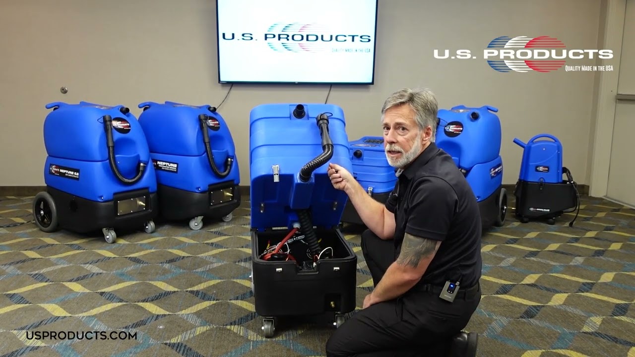 U.S. Products Cobra 10.0 Compact, Heated Extractor for Professional Cleaning