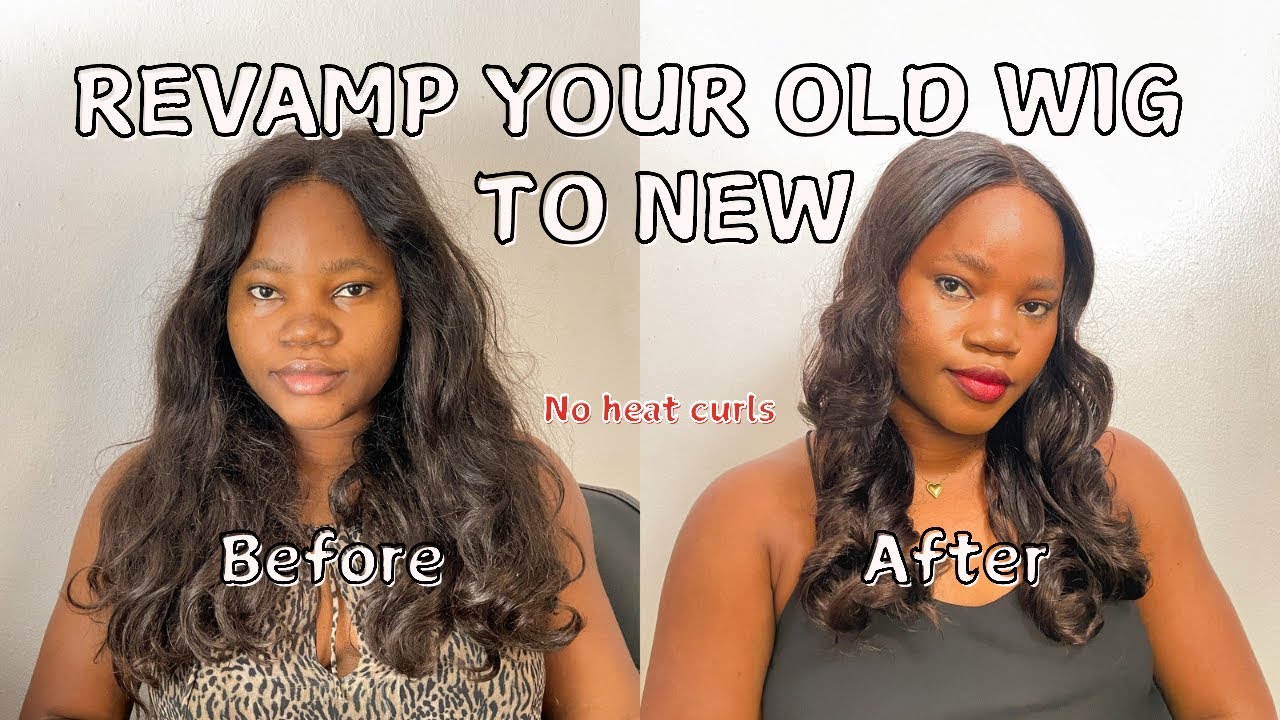 How to turn your old wig to new, detailed how to revamp your wig at home, budget friendly wig revamp