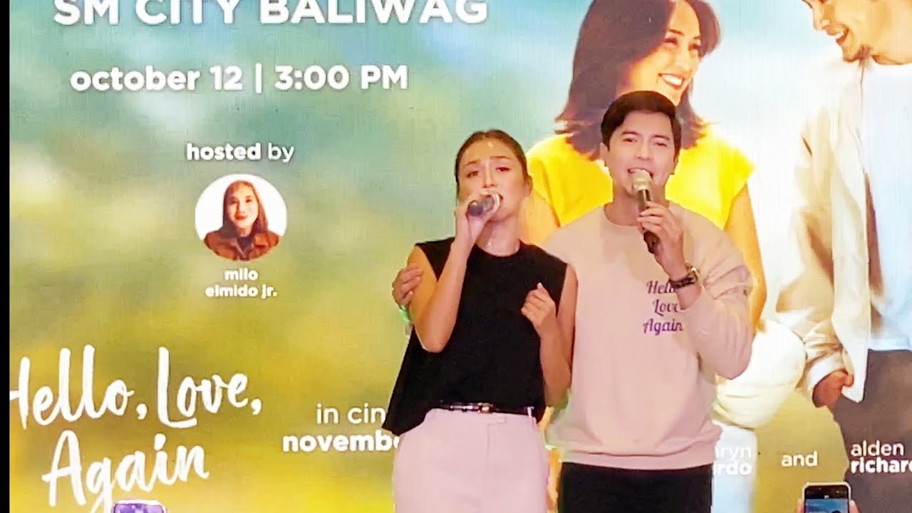 KATHDEN LIVE AT SM BALIWAG BULACAN - HELLO LOVE AGAIN MALL TOUR| KATHRYN BERNARDO ALDEN RICHARDS