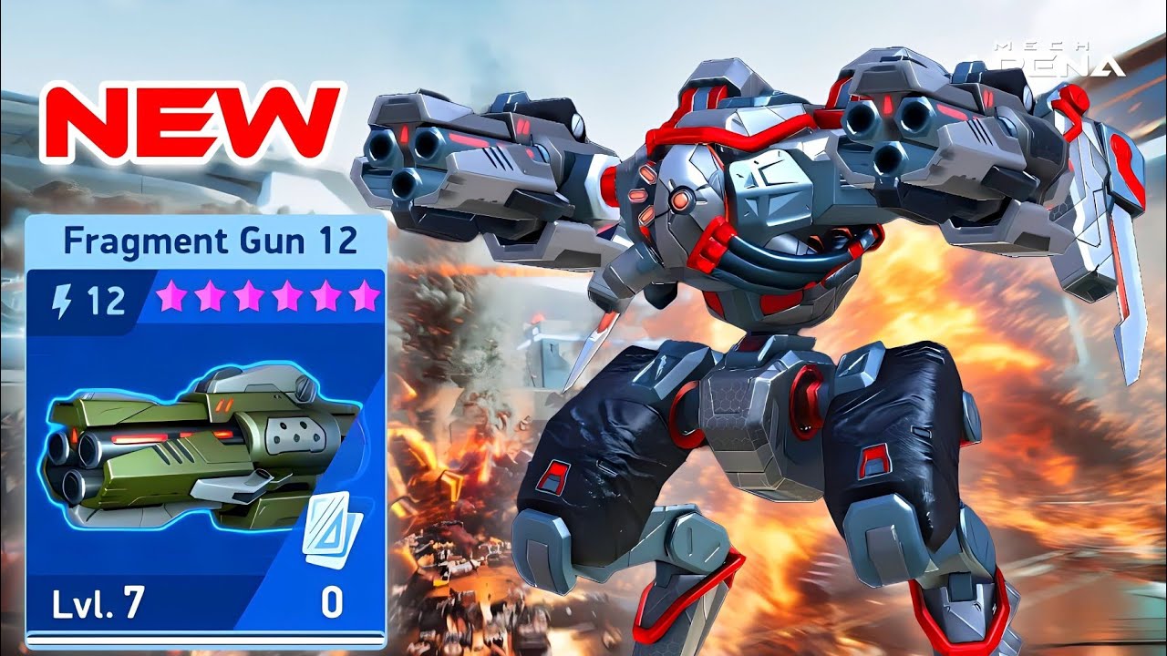 New Fragment Gun 12 - Eclipse Mech Arena