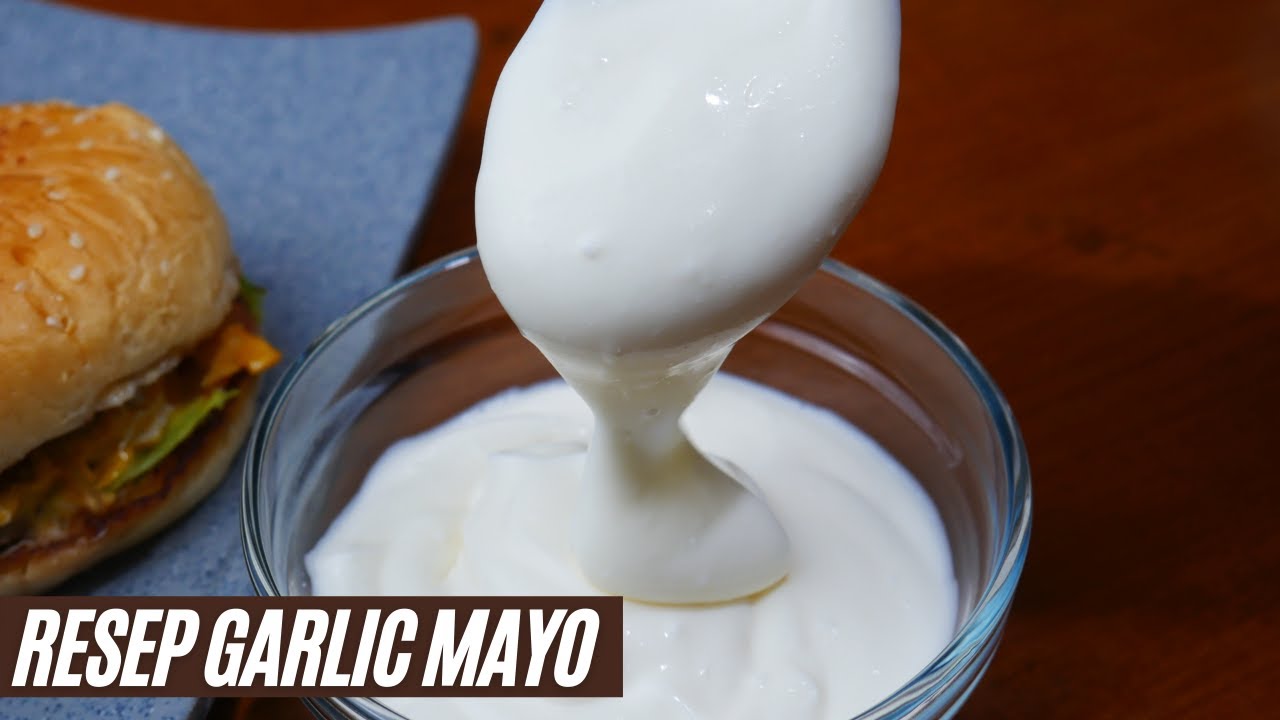 RESEP GARLIC MAYO - COCOLAN UNTUK ANEKA MAKANAN - BURGER, KENTANG GORENG, AYAM GORENG By Tomafery