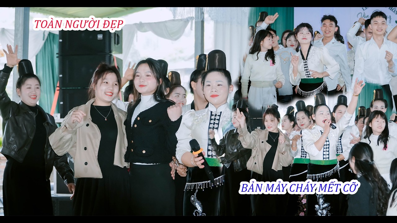 CHỊ EM BẢN MẢY - XÃ THUẬN CHÂU QUẨY CỰC SUNG TẠI LỄ THÀNH HÔN [[ VĂN PHONG & DƯƠNG LIỄU ]]