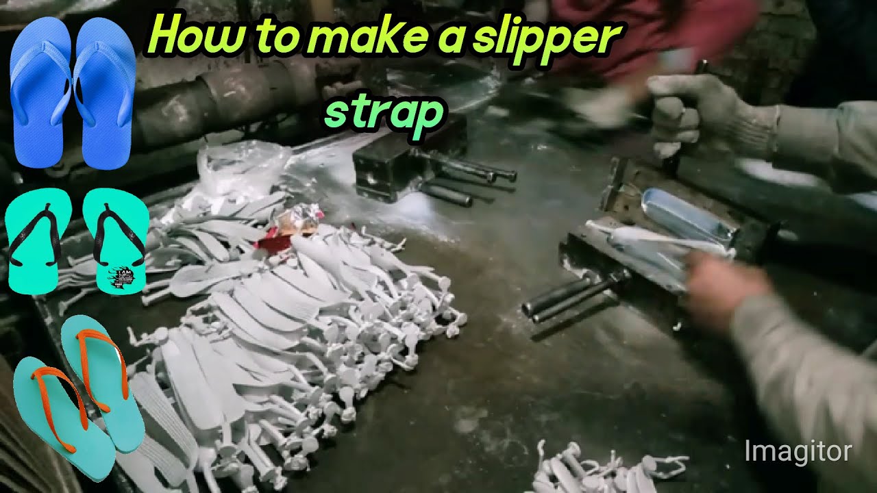 how to make a slipper strap | hawai chappal strap | Naveed bh