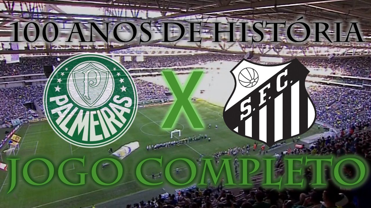 Palmeiras x Santos - 100 anos de História