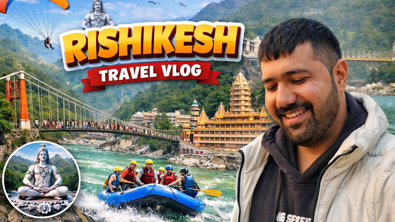 Best places to visit in Rishikesh! Bhootnath Mandir! Parmarth Niketan! Ganga Arti