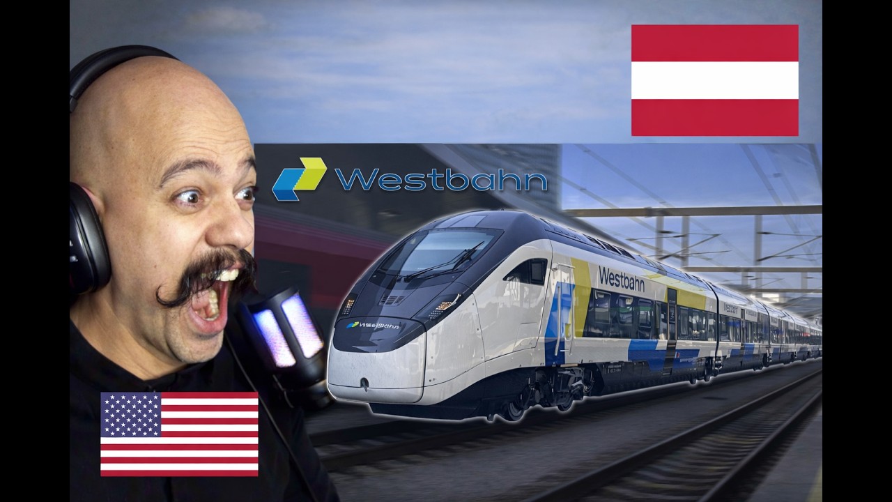 Reacting to Austria I Rode Austria's INCREDIBLE BRAND NEW 250kmh High Speed Train