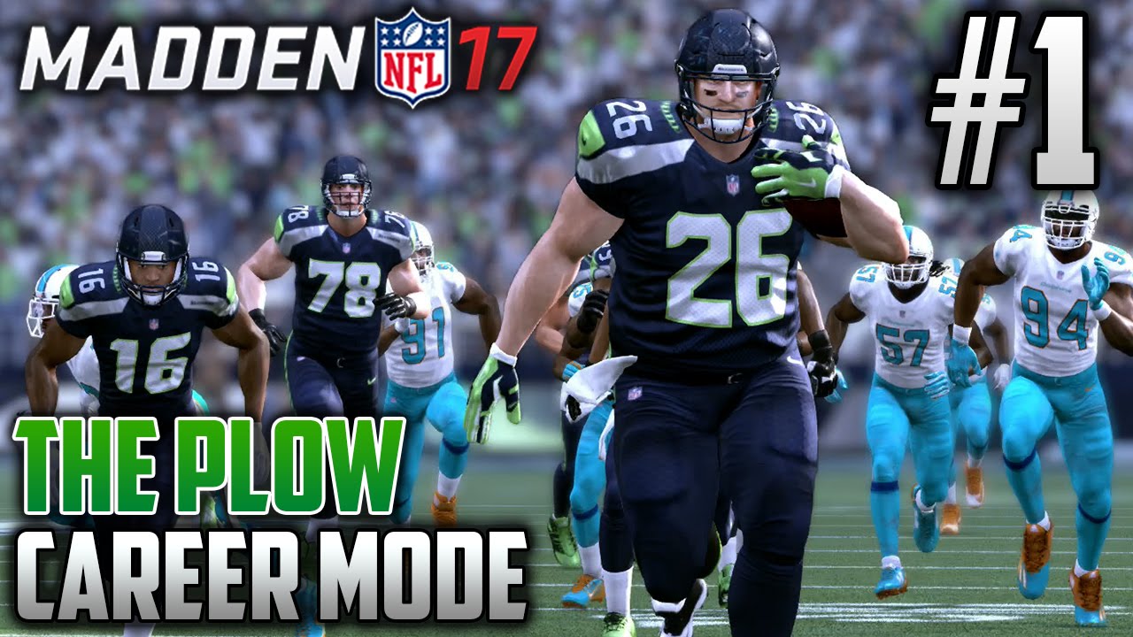 Madden 17 Career Mode | The Plow (HB) | EP1 | 7 FT. 400 IB. POWER RUNNING BACK