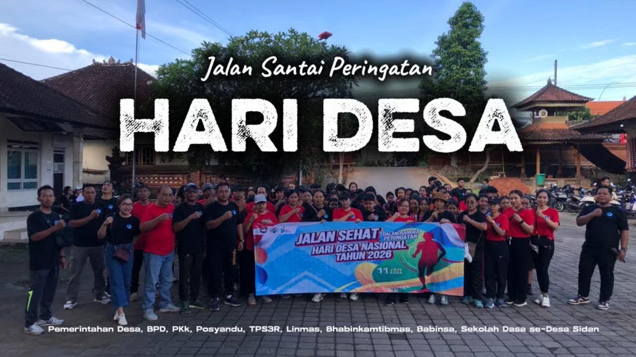 JALAN SANTAI PERINGATAN HARI DESA TAHUN 2026