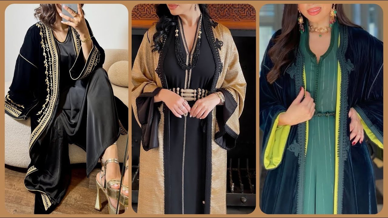 جديد💥والفرييع الكيمونو/ القفطان بالفوقية / المنصورية تقليدي عصري وتنسيقات هماوية Kimono
