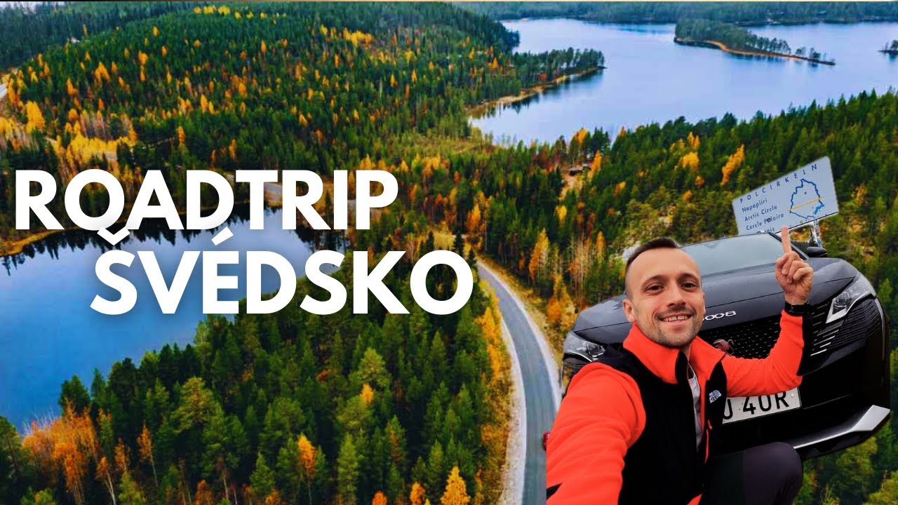 ROADTRIP CEZ CELÉ ŠVÉDSKO 🇸🇪 Losy, polárna žiara a nekonečné cesty divočinou 😍