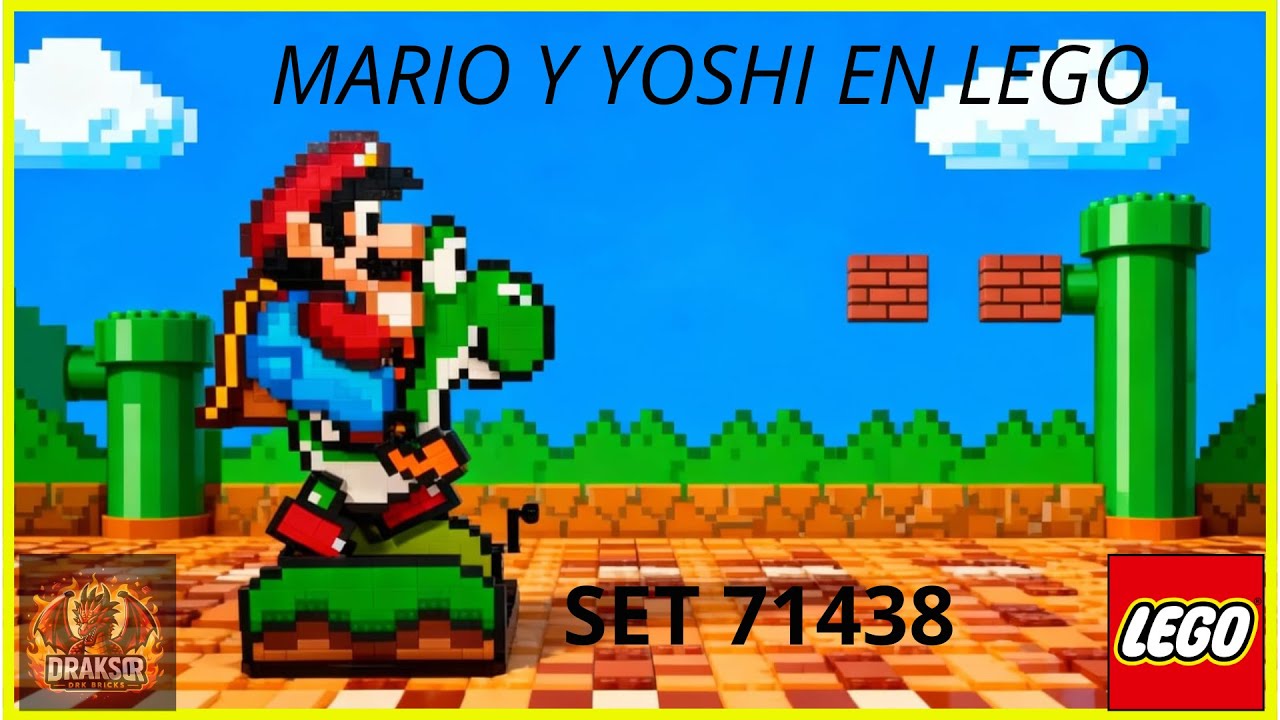 LEGO Mario & Yoshi 71438 🍄🧱 Análisis completo