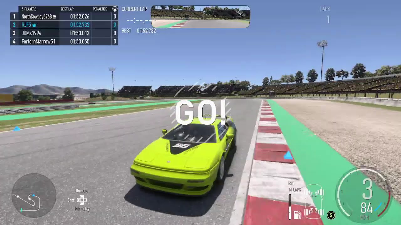 Forza Motorsport - GRTS Season 3 GT Icons Pre Season Combine FP1 - Catalunya International Circuit
