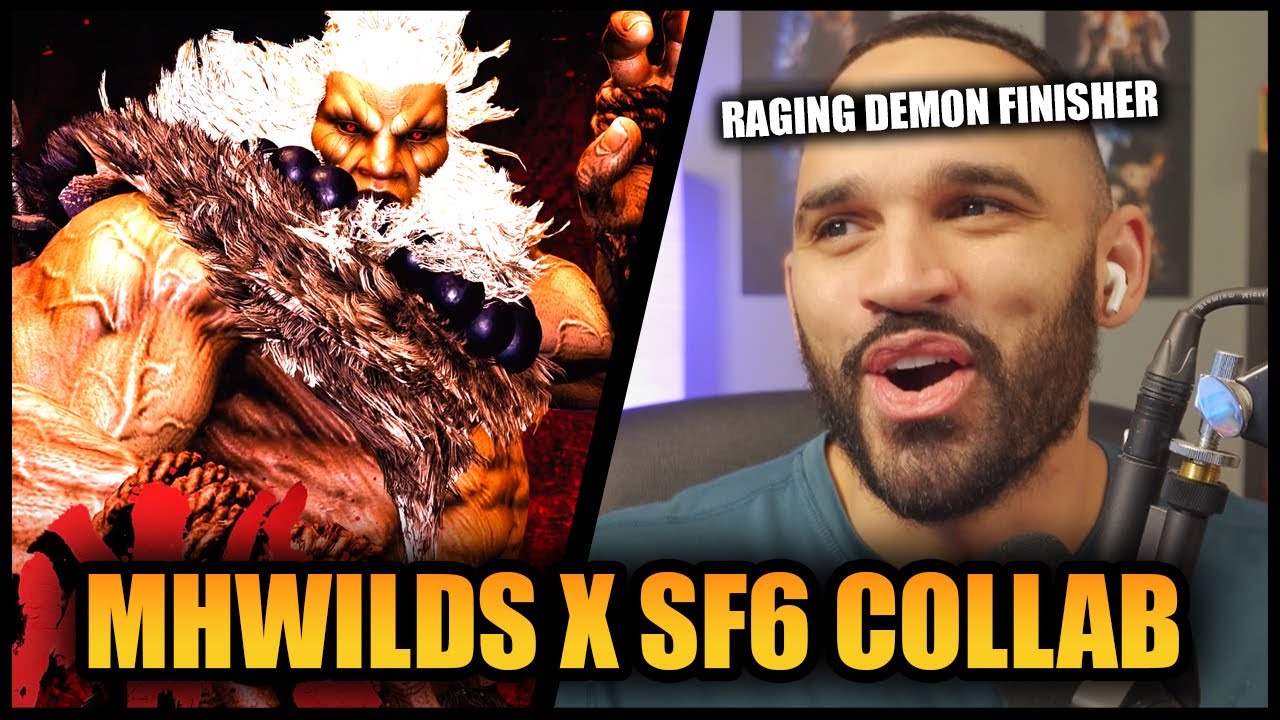 I Can't Believe They Cooked This Hard With Akuma! | Monster Hunter Wilds  X SF6 Collab Reaction