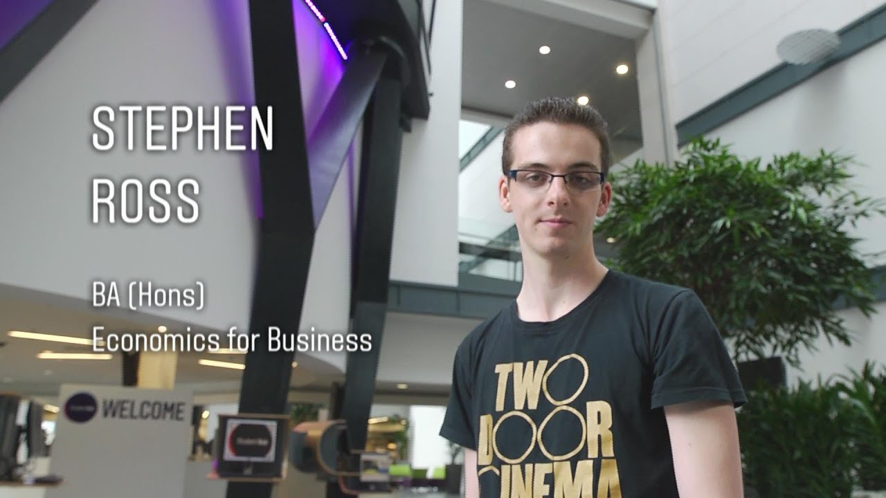 BA Hons Economics for Business Student Stephen Ross
