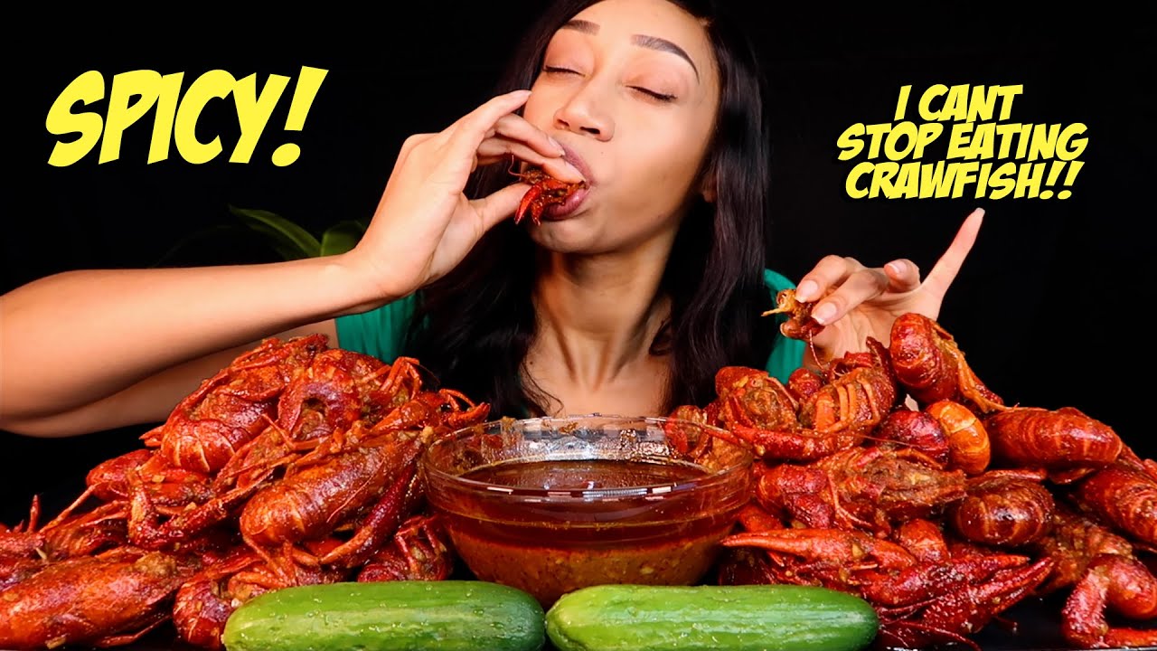Mukbang | SPICY LOUISIANA CRAWFISH BOIL 🦀🦀 | How To Eat Crawfish