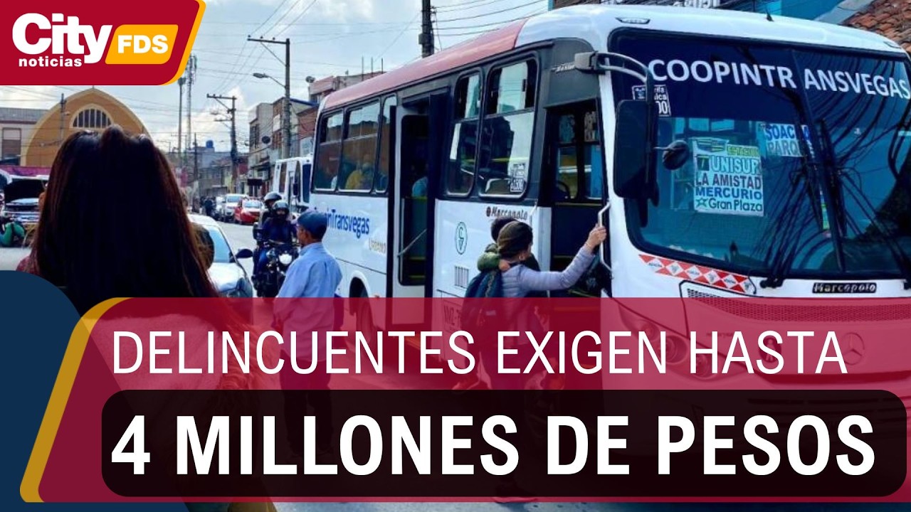 Tres conductores han sido asesinados por extorsionistas en Soacha | CityTv