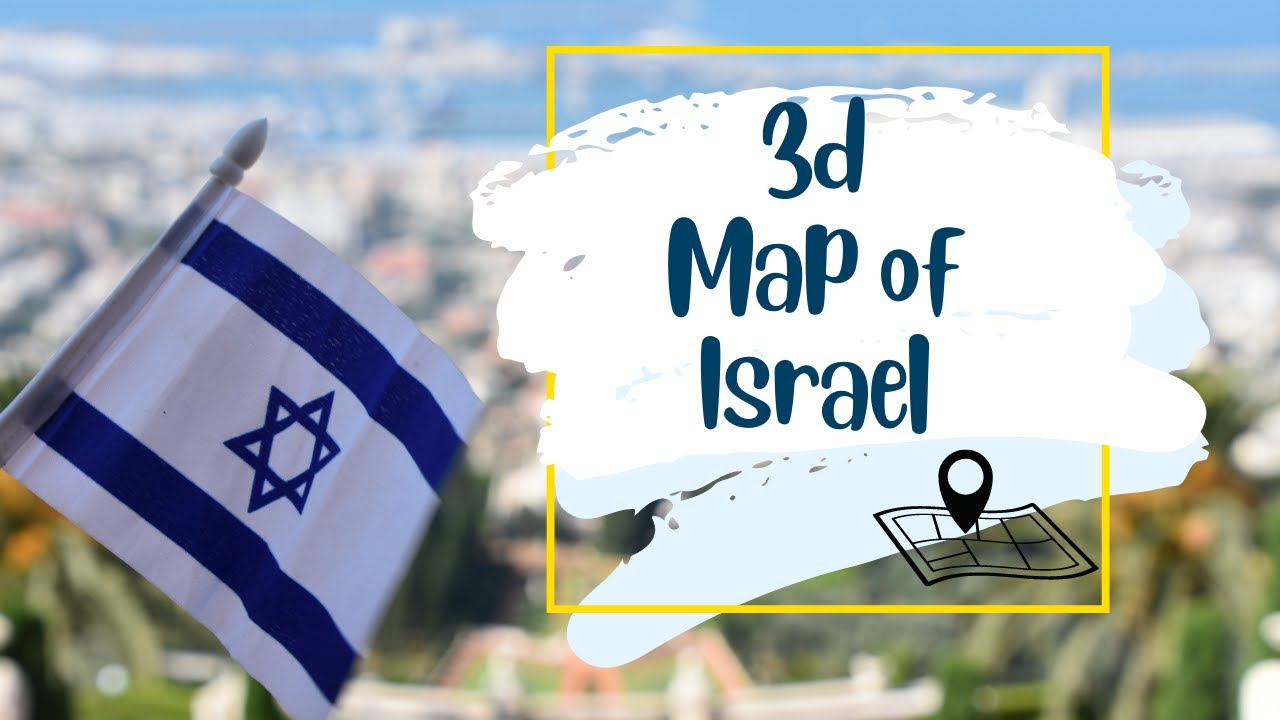 Unveiling Jesus's Hometown: Exploring a 3D Map of Israel!