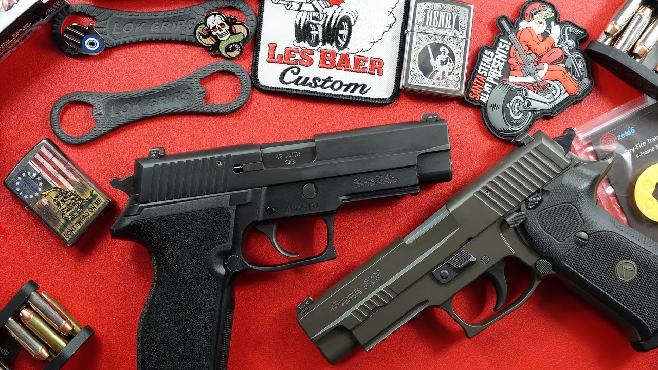 SIG Sauer P227 против SIG Sauer P220 Legion