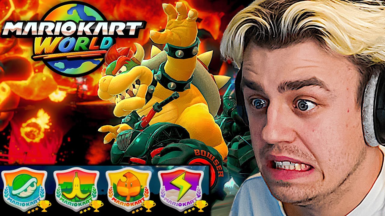 JEDE Runde ERSTER sein! Mario Kart World Grand Prix - Part 2