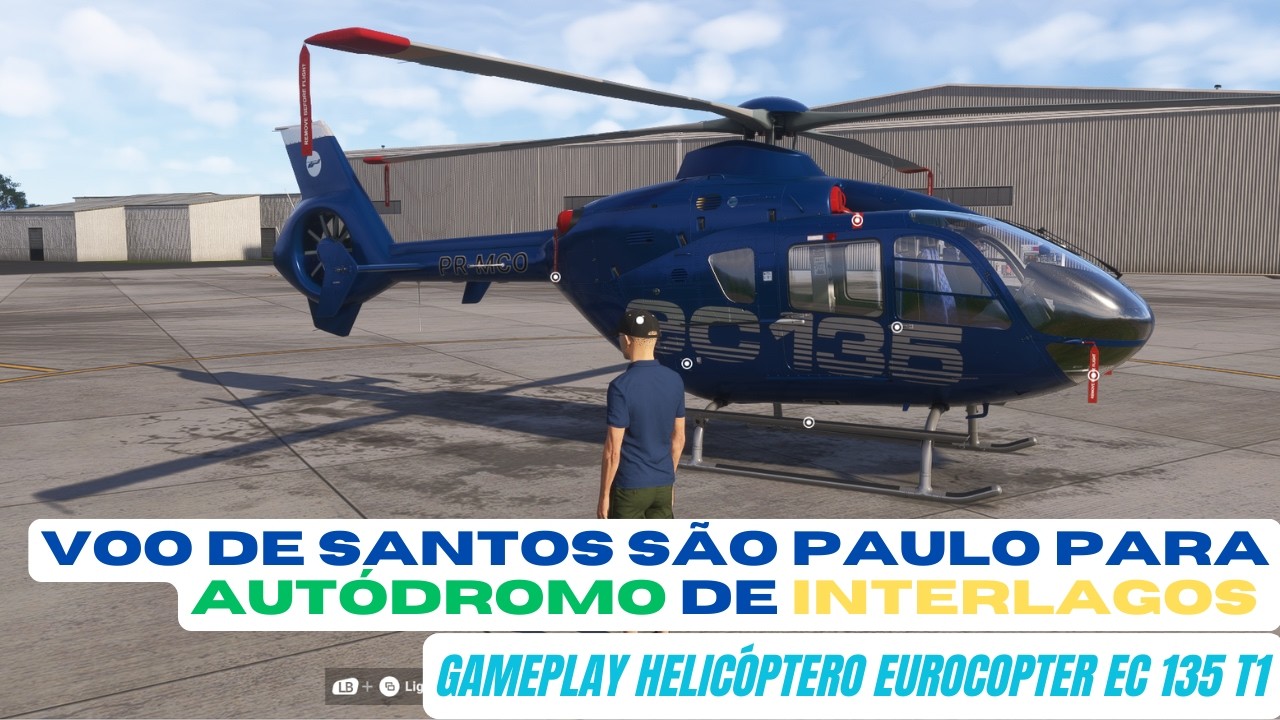 Explorando Santos até o Autódromo de Interlagos – MSFS 2024 Gameplay Brasil 🇧🇷 RTX 2060 SUPER