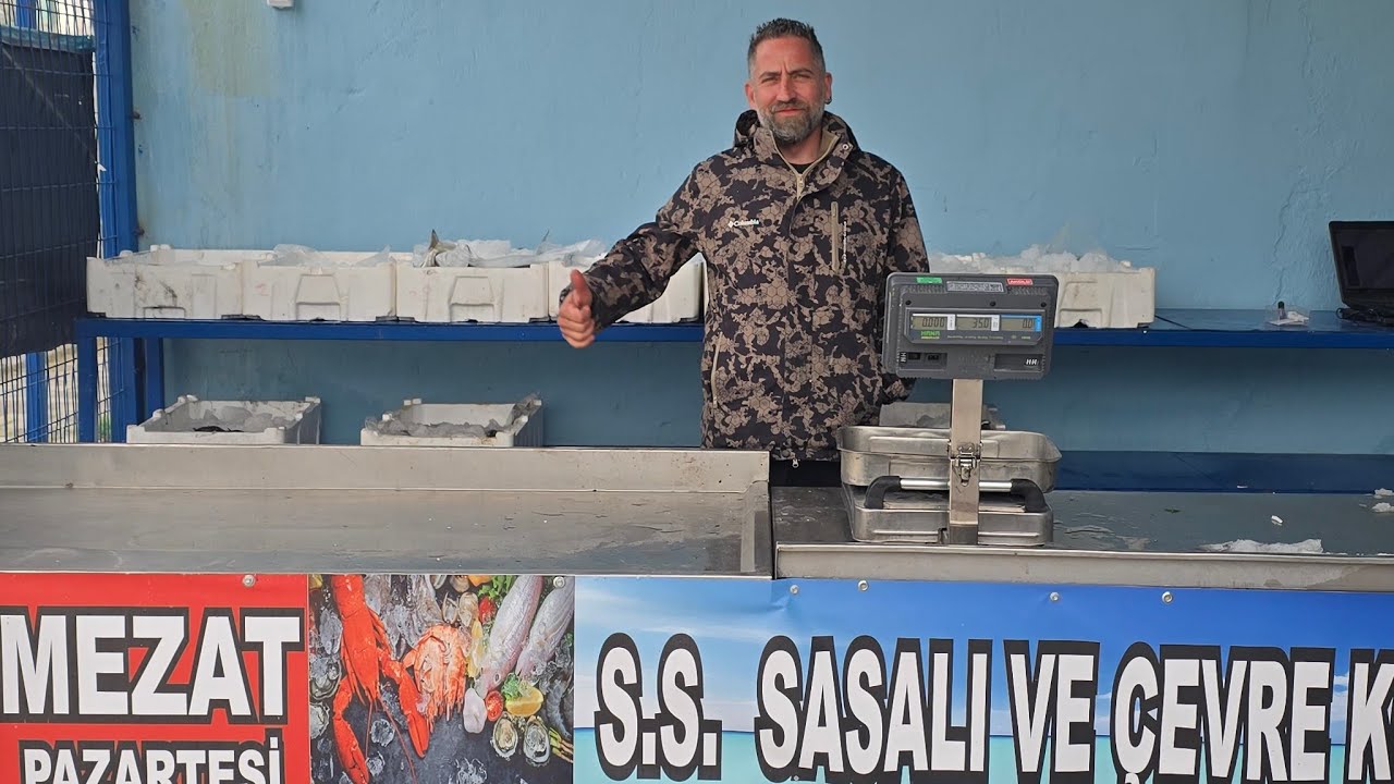 SASALI BALIK MEZATI 12:15 TE CANLI YAYINDA.