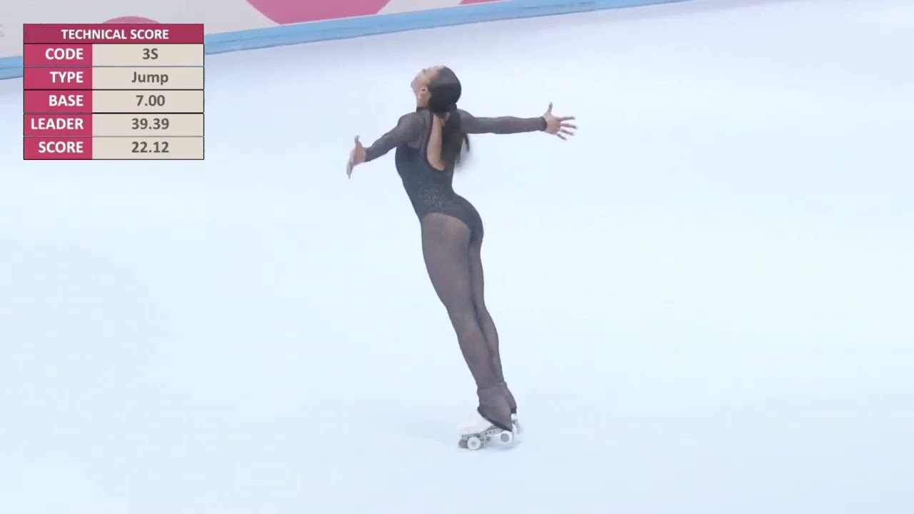 YENÉ CORINNA (LIV) - World Cup 2025 - 2º place, senior ladies (short program)