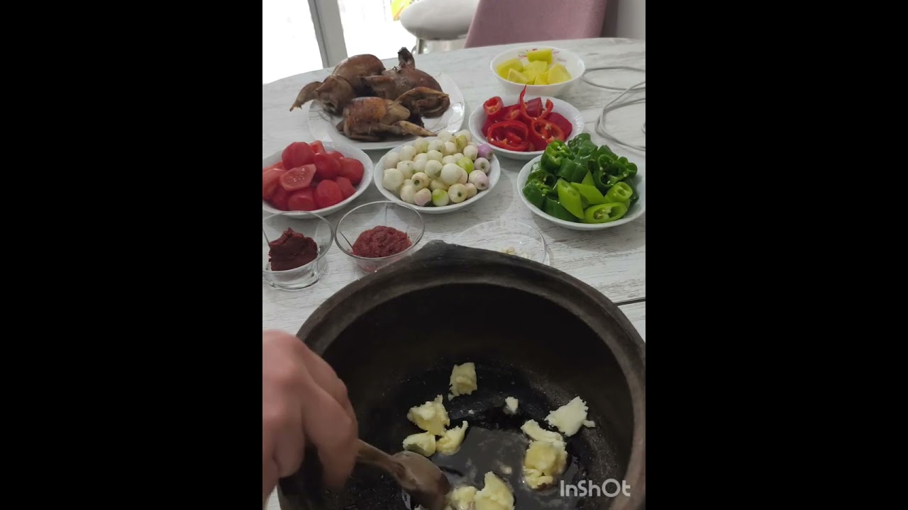 Keklik güveç...