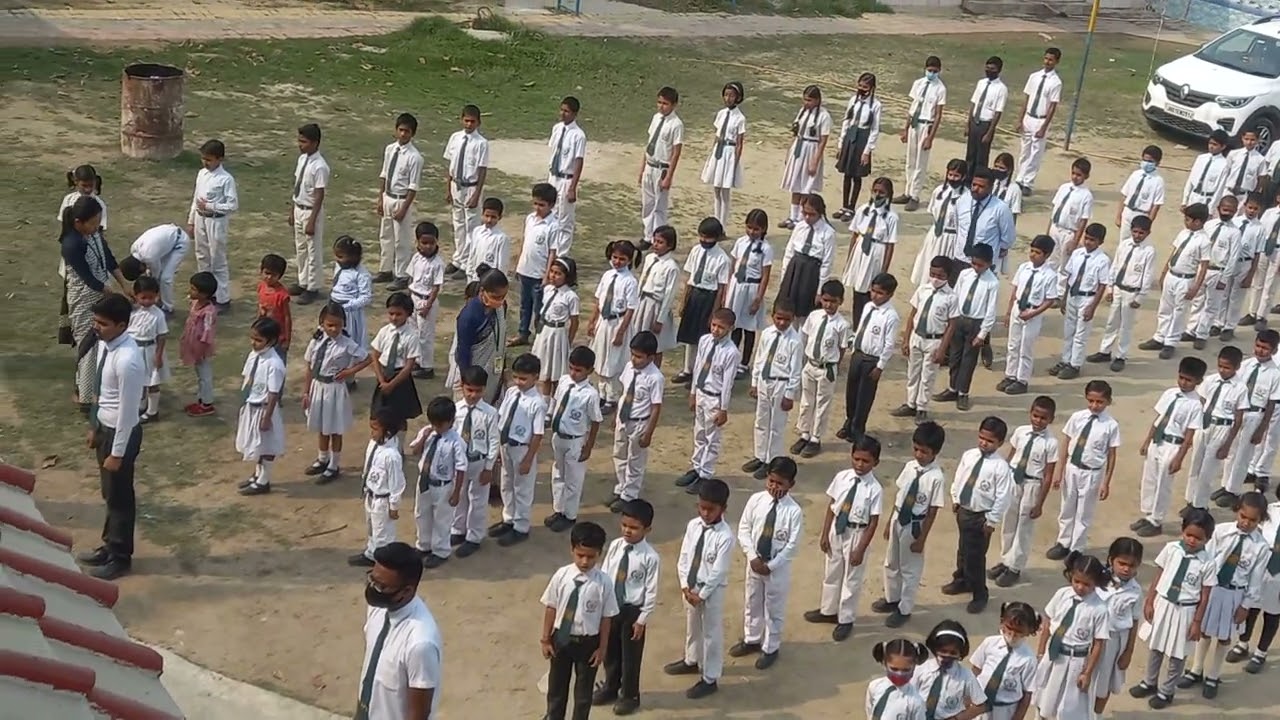 DPS assembly song presentation @ Delhi Public School Simrahi