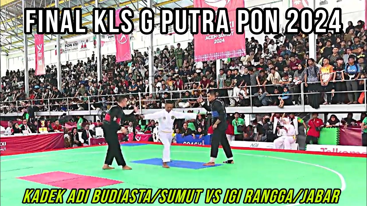 Final Sengit Igi Rangga Barani/Jabar vs Kadek Adi Budiasta/Sumut - PON 2025