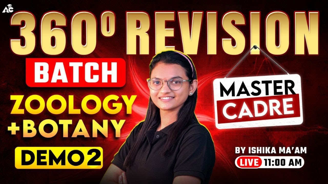 360° Revision Batch | Zoology + Botany For Master Cadre 2026 | By Ishika Mam #2