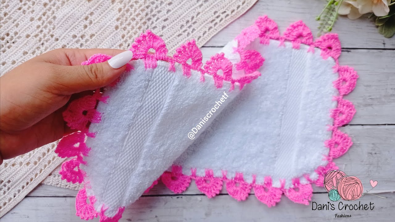 NUEVA PUNTILLA| TEJIDA EN UNA VUELTA 🧶 |A CROCHET 