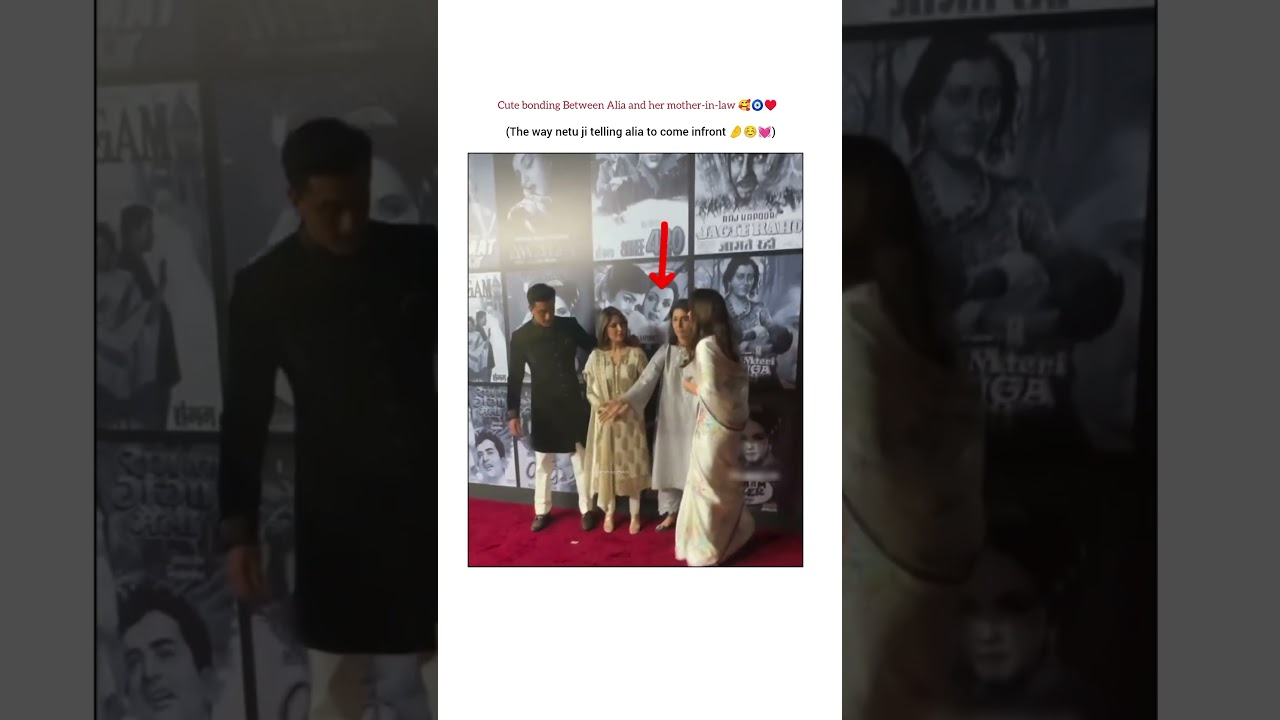 Alia Bhatt with her in-laws 🤌💓🧿 #bollywood #aliabhatt #ranbirkapoor #netu #trending #shorts