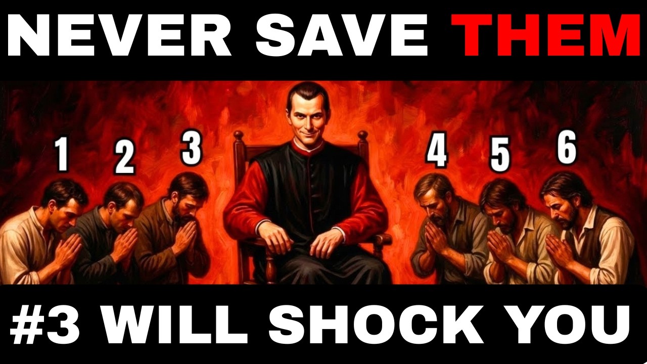 Never Save These 6 People — Machiavelli’s Brutal Warning About Loyalty