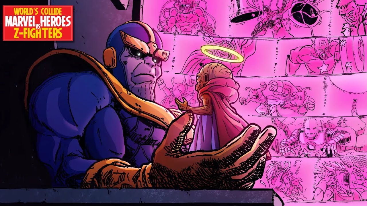Thanos Discovers the Dragon Ball Universe and Recruits Babidi | Marvel Heroes vs Z Fighters #1