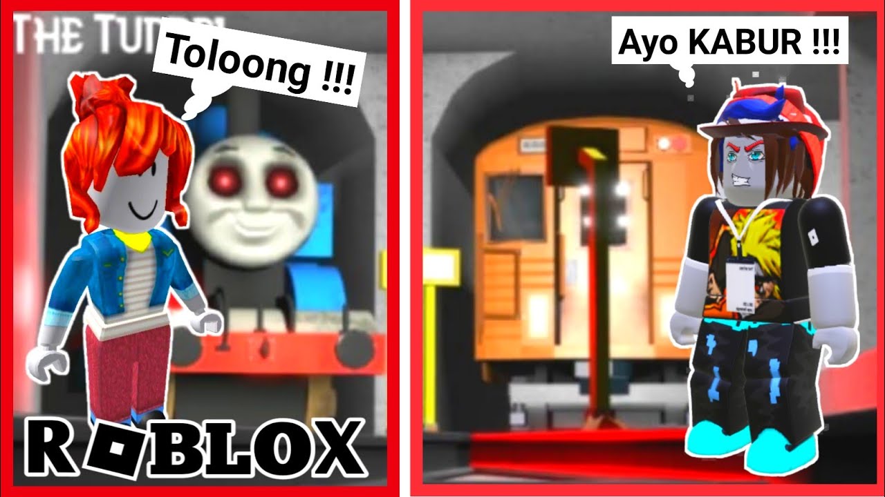Azzam di kejar kereta Roblox The Tunnel Bersama Mirza & Safa @AZZAMENTERTAINMENT @DuniaFarashROBLOX