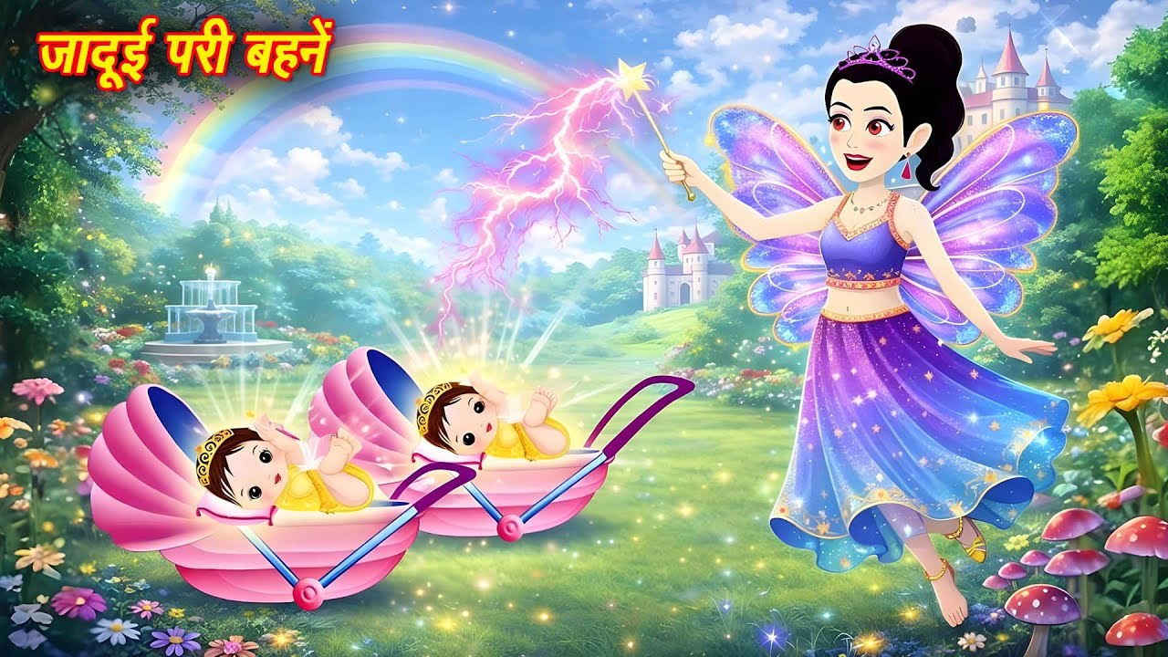 Hindi Kahani जादुई परी बहनें Jadui Pari Bahne || Hindi Stories || Kahaniya Cartoon || Pari Cartoon