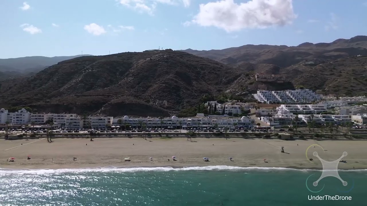 20240027 Spanish Coastline of Mojacar Playa, Almeria, Spain
