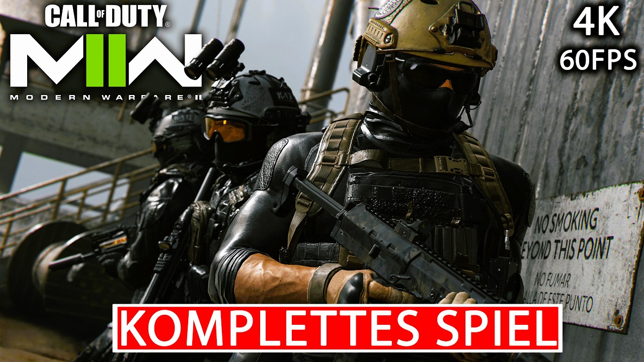 CALL OF DUTY MODERN WARFARE 2 Gameplay Walkthrough FULL GAME Deutsch [4K 60FPS PC] Kein Kommentar