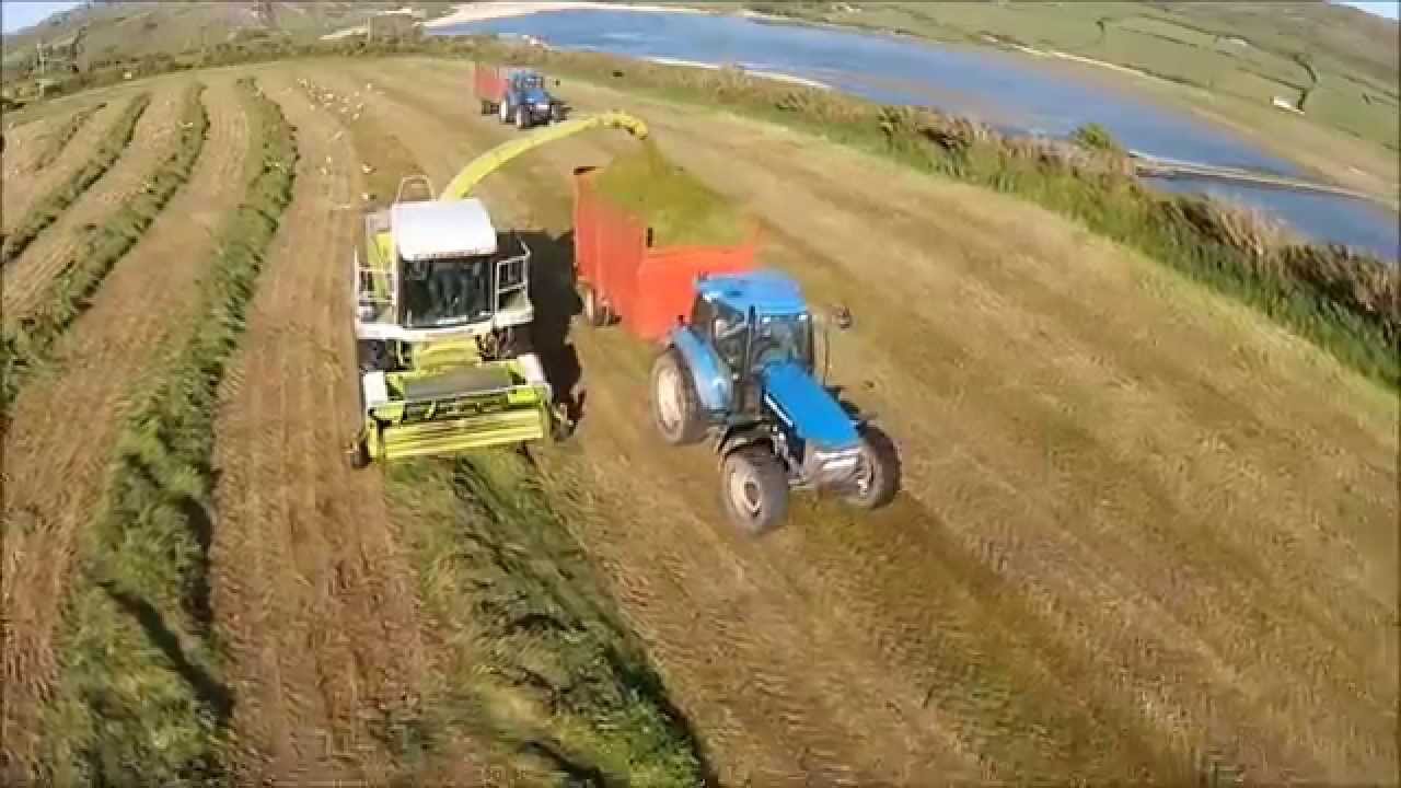 Silage Season On Irish Farms by Robbie Ingram