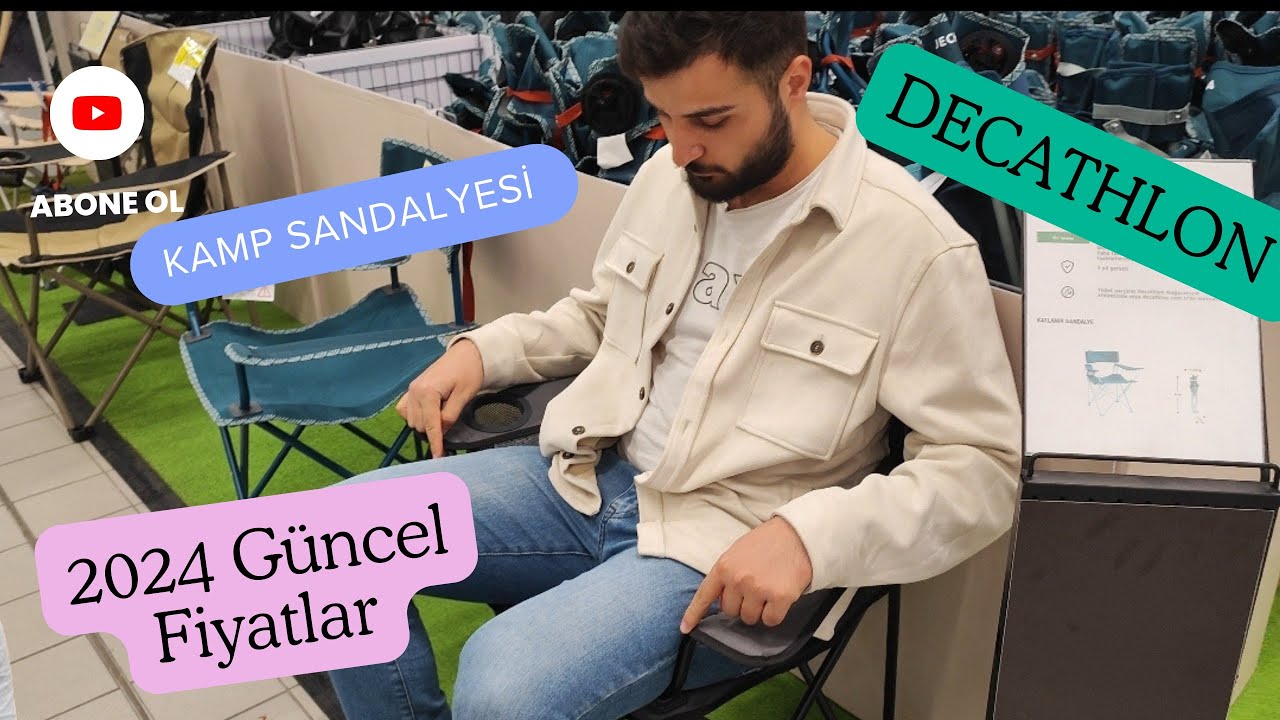 DECATHLON KAMP SANDALYESİ İNCELEME 2024 GÜNCEL FİYAT YENİ ÜRÜNLER