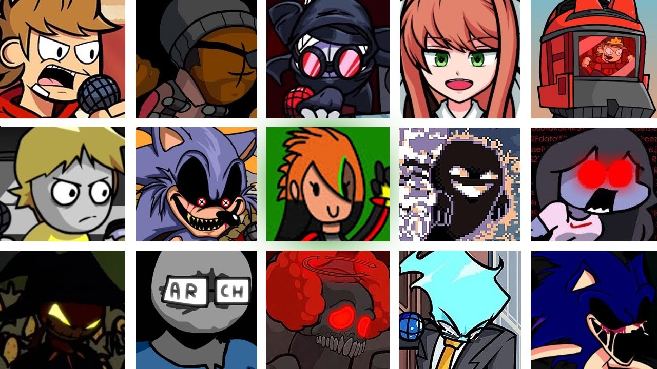 FNF but every turn a different cover is used - ALL SONGS (Rocco's Betadciu v3.1)