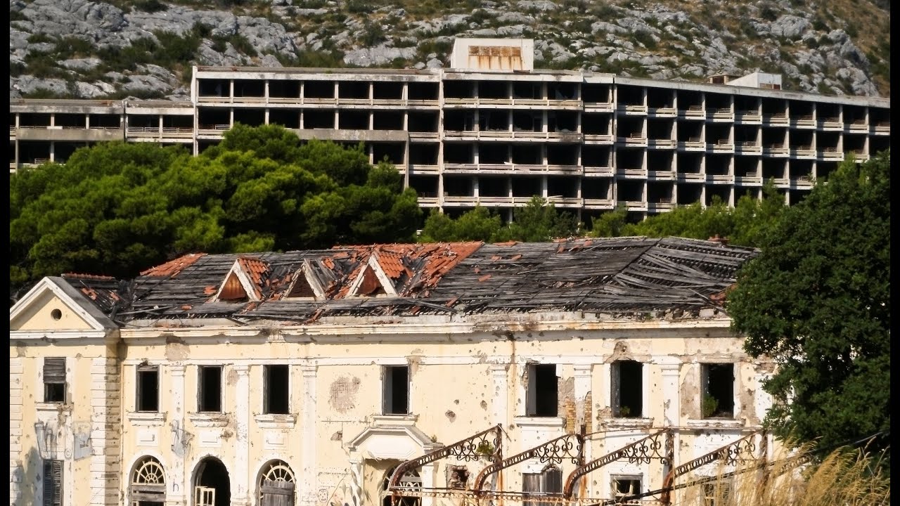 Kupari, Croatia - Destroyed a military resort