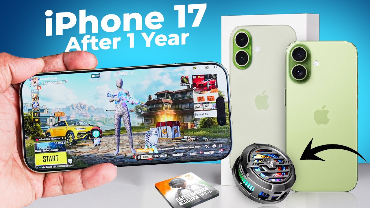 iPhone 17 Gaming Reality Check 😳 Worth It for BGMI?