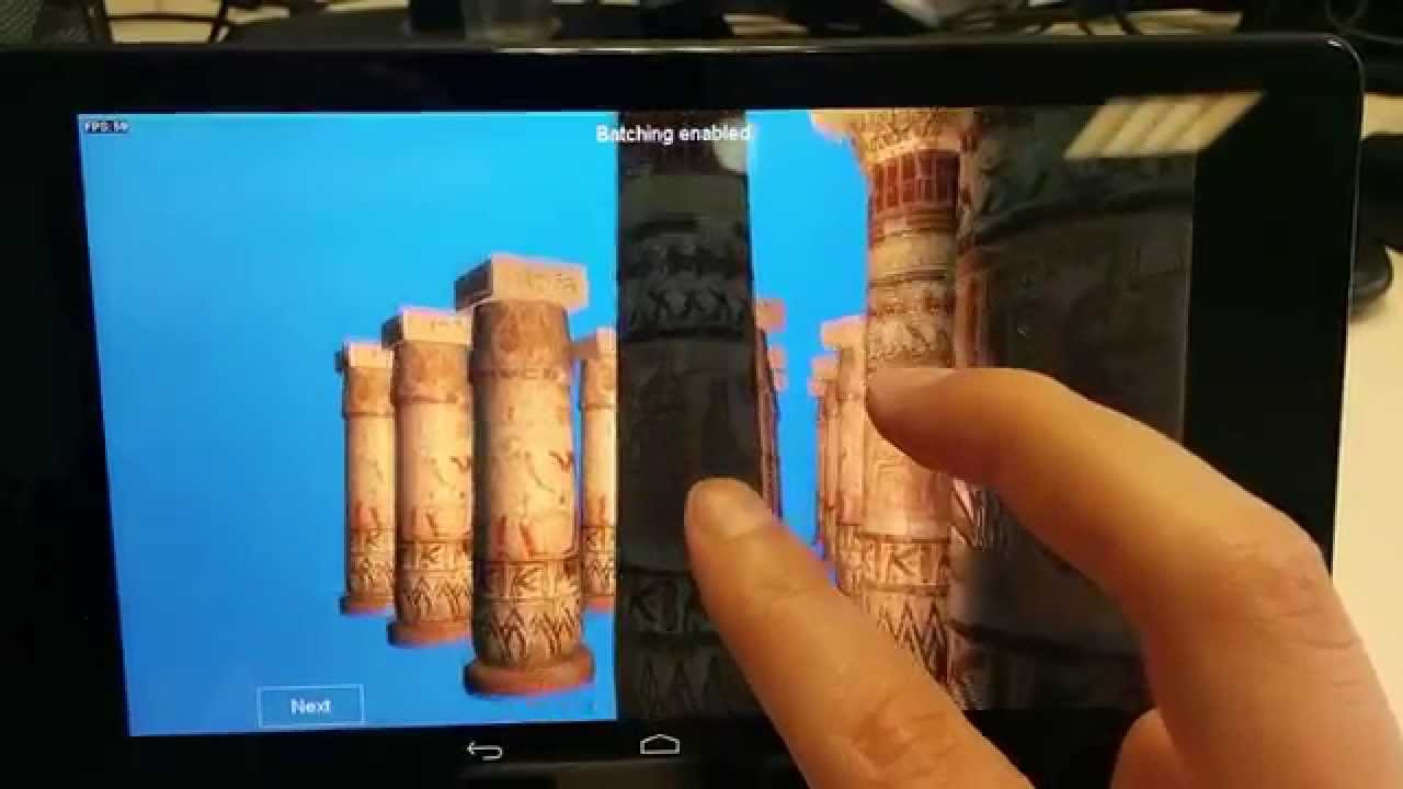 Static Batching sample on Android