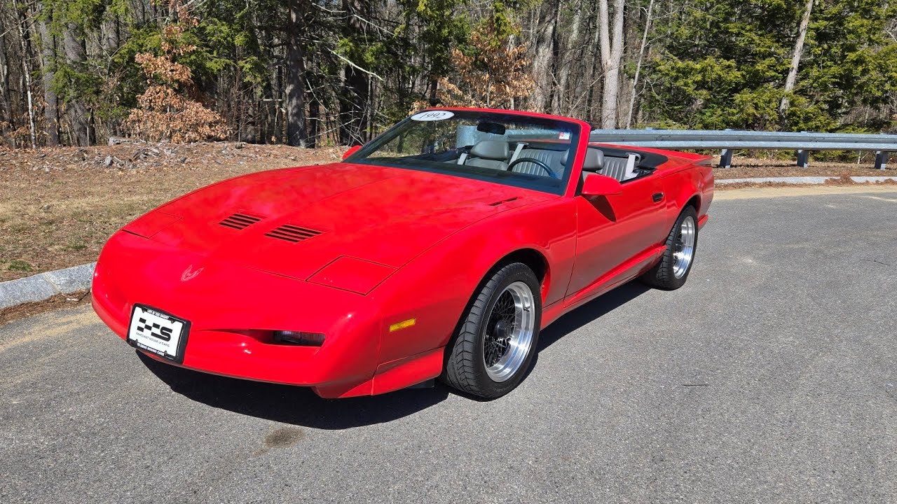 1992 Pontiac Firebird Trans Am Manual w/68k Miles POV Test Drive/Review