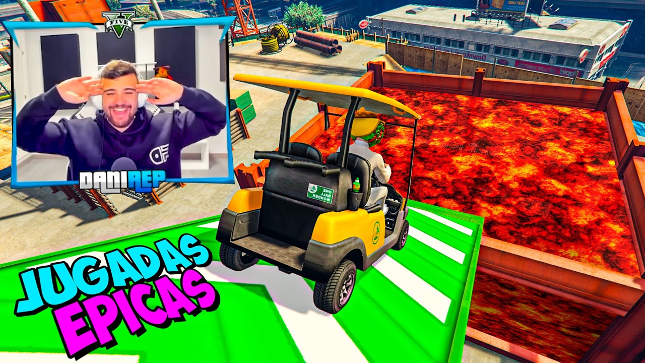 Las JUGADAS MAS IMPRESIONANTES de DANIREP en GTA 5 ONLINE