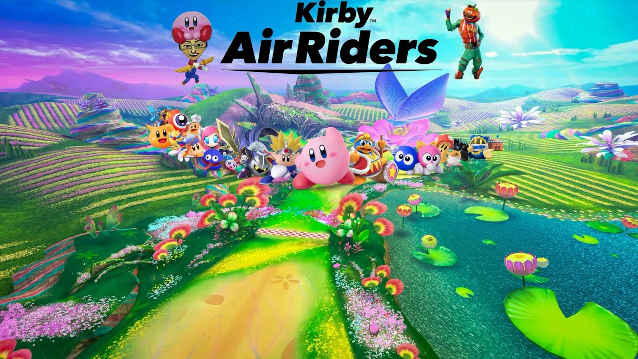 Kirby Air Riders:With Online Viewers