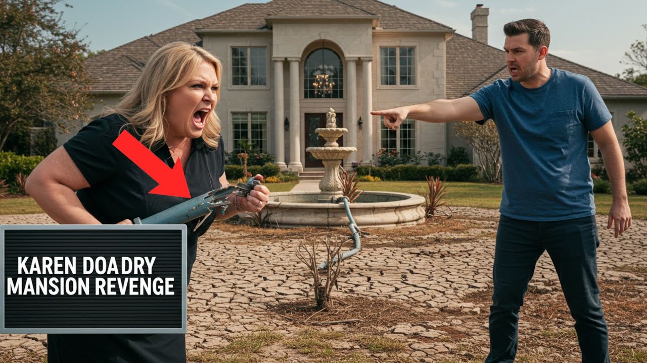 HOA Karen Ripped Out My Water Pump — Her Mansion Went Dry Overnight!