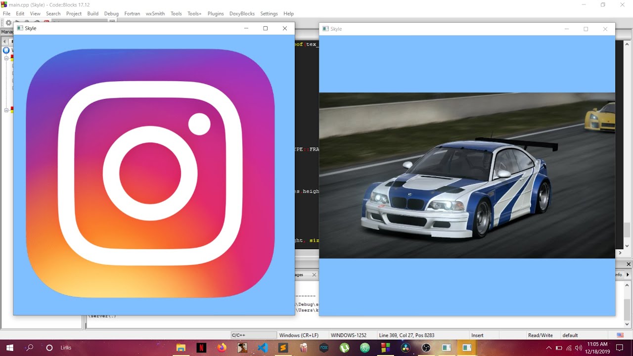 C++ OpenGL Skype Clone Tutorial 11: Sending Image Over Network
