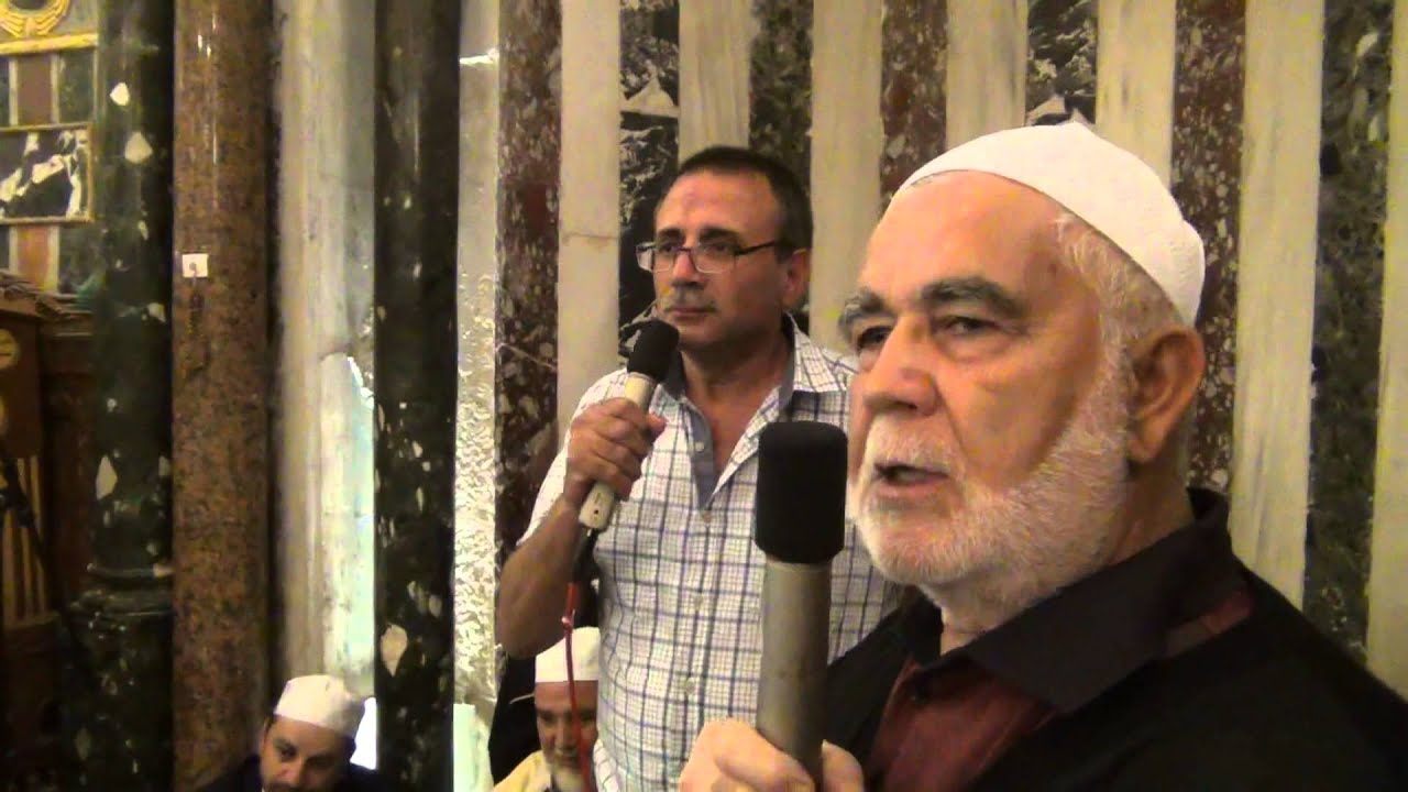 صلاة المغرب وإحتفال تركي بالإسراء والمعراج من محراب المسجد الأقصى المبارك بتاريخ 5/6/2013 - ج1/2